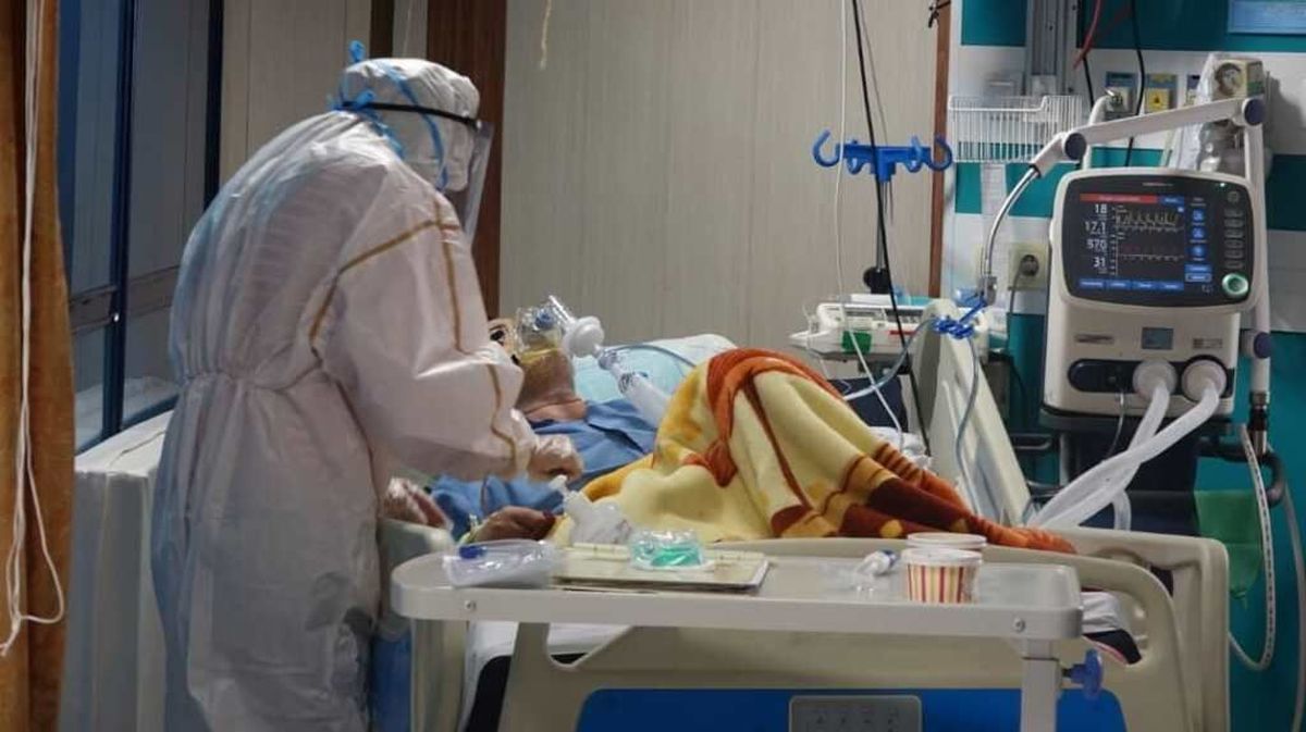 بیمارستان رفسنجان مملو از بیماران کرونا/عبور تعداد بیماران بستری کرونایی از مرز ۱۰۰ نفر