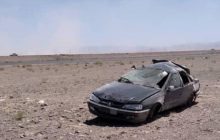 واژگونی سواری پارس در محور انار_شهربابک با ۵ مصدوم