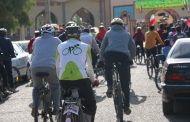 همایش دوچرخه‌سواری در رفسنجان/دیدار با خانواده شهداء