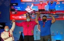 وزنه بردار رفسنجانی در مسابقات جهانی تایلند مقام نخست را کسب کرد