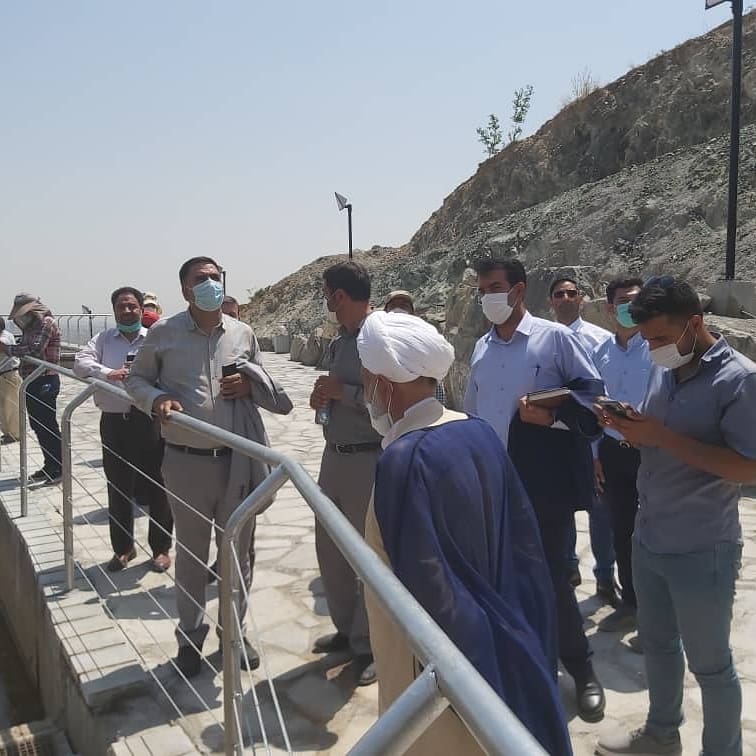 بازدید منتخبین شورای شهر رفسنجان از پروژه‌های در حال اجرای شهر مشهد