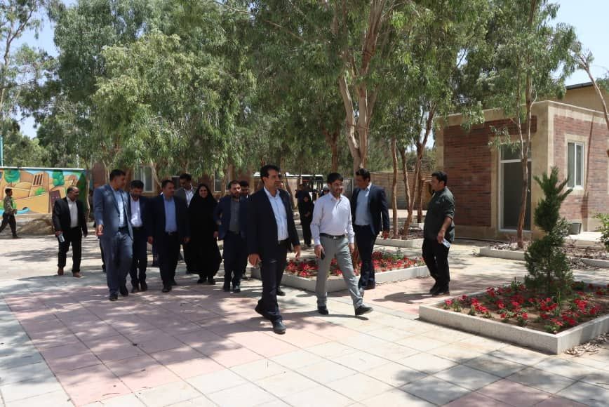 بازدید شهردار و اعضای شورای شهر سیرجان از پروژه‌های شهر رفسنجان