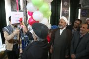 گزارش تصویری|نواخته‌شدن زنگ انقلاب در روستای لاهیجان رفسنجان