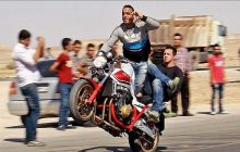 فیلم| بزم شادی در جاده مرگ/جمعه سیاه موتورسنگین‌‌سواران در رفسنجان